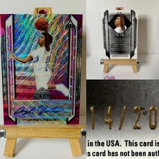 JAYDEN HARDAWAY 2022 Leaf Metal Basketball Autograph PINK WAVE/20 RC ARC
