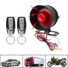 12V Motorcycle Burglar Alarm System Car Remote Control Lock Controller M8115