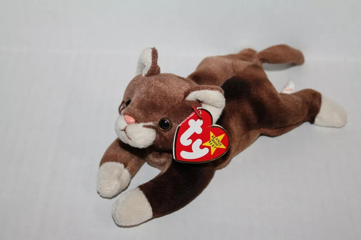 Ty Beanie Babies Pounce the Cat 1997 with Tag eBay