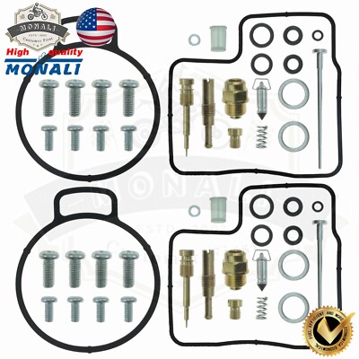 -US- 2set Carburetor Carb Repair Kit For 1988-1998 Honda GL1500/A/I/SE Goldwing