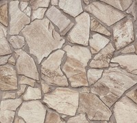 As Vliestapete Terra Steinoptik Grau 389343
