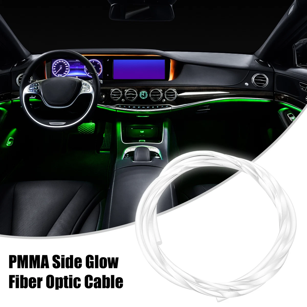 Pmma side glow 2024 fiber optic cable