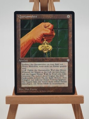 Quozamulett Eiszeit Magic Karte MTG deutsch (Amulet of Quoz)