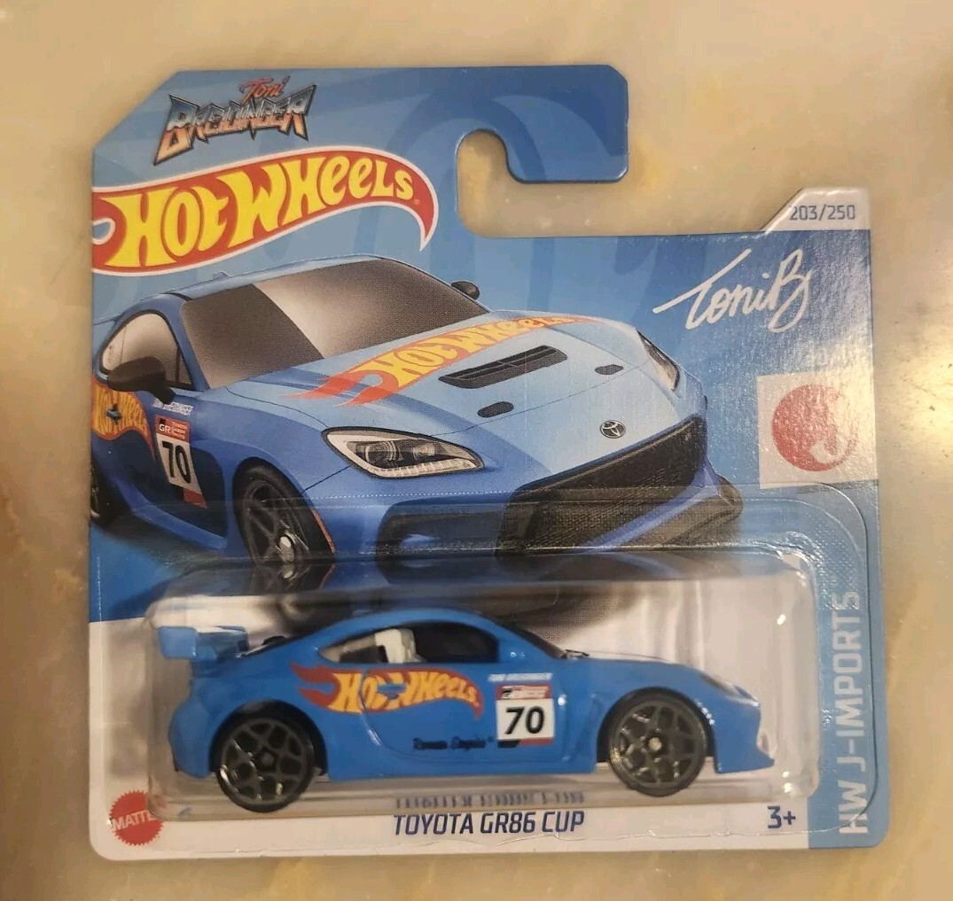 Hot Wheels 2024 Case M Mainline - TOYOTA GR86 CUP - SHORT CARD NEW
