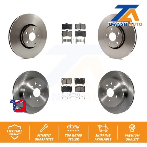 Front Rear Brake Rotor & SemiMetallic Pad Kit (6Pc) For Lexus IS350 GS350 GS430 827098812021 eBay