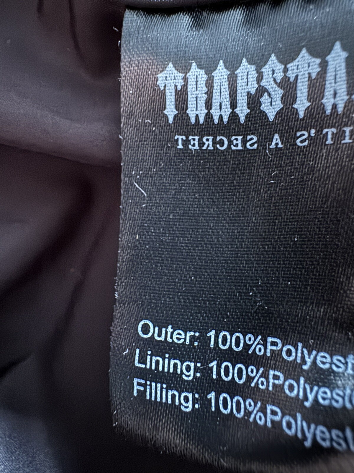 Authentic TrapStar puffer jacket SIZE LARGE eBay