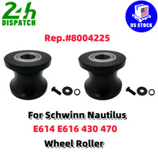 Elliptical Wheel Roller Kit 2SETS For Schwinn Nautilus E616 E614 430 470 8004225
