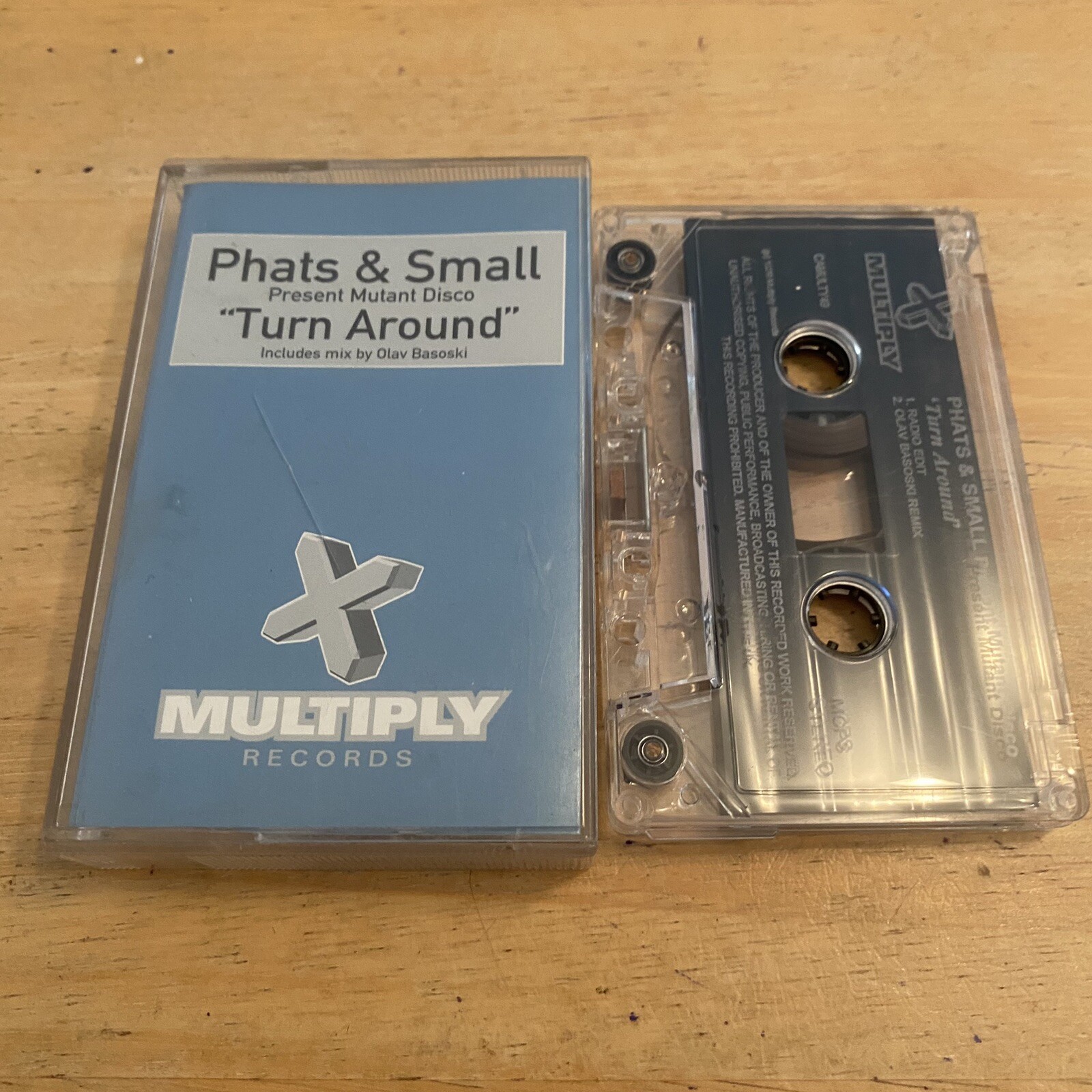 PHATS & SMALL TURN AROUND cassette tape single