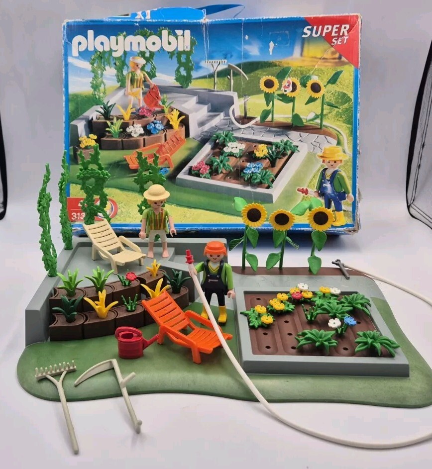 未開封】Playmobil ガーデニングセット 3134 レア 未開封】Playmobil