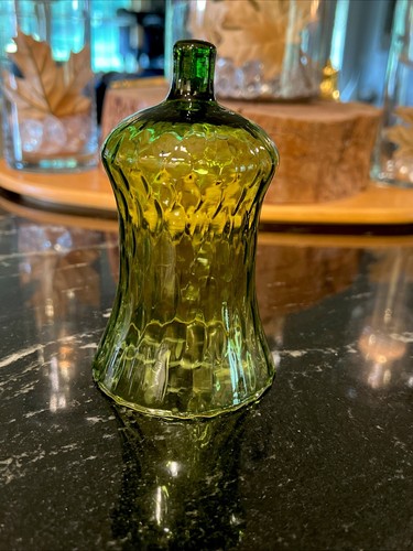 Vintage Green Peg Votive Sconce Candle Holder Honeycomb - Picture 2 of 5