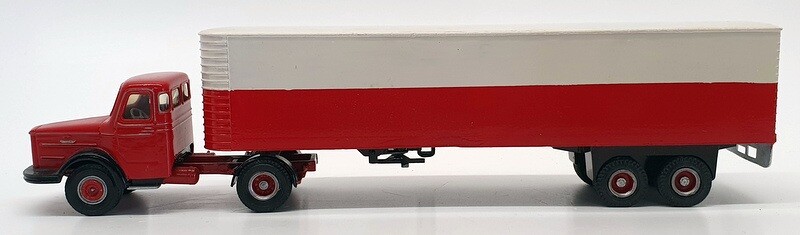 LION CAR 1/50 Scale Mat043 - DAF Truck & Trailer - ASG Transport