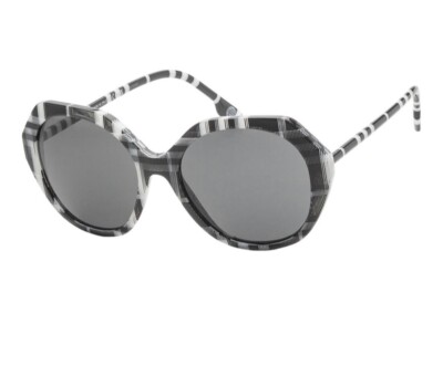 Burberry Women\'s Vanessa 55mm Sunglasses Burberry Vanessa Non-Polarized Sunglasses - Black/Gray  main image 2