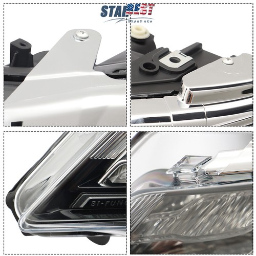 Headlight For 2015-2018 Lincoln MKC HID/Xenon LED DRL Left/Driver Side Projector - Foto 9 di 11