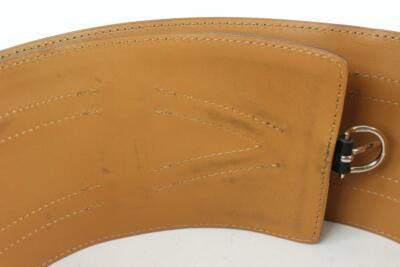 Hermès Black x Brown Corset Waist Belt 55h414s Hermès Black x Brown Corset Waist Belt 55h414s – Bagriculture main image 3