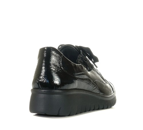 Josef Seibel Westland Shoes Calais 22 Black Lace Up Dress Walking Shoe with zip - Picture 6 of 10