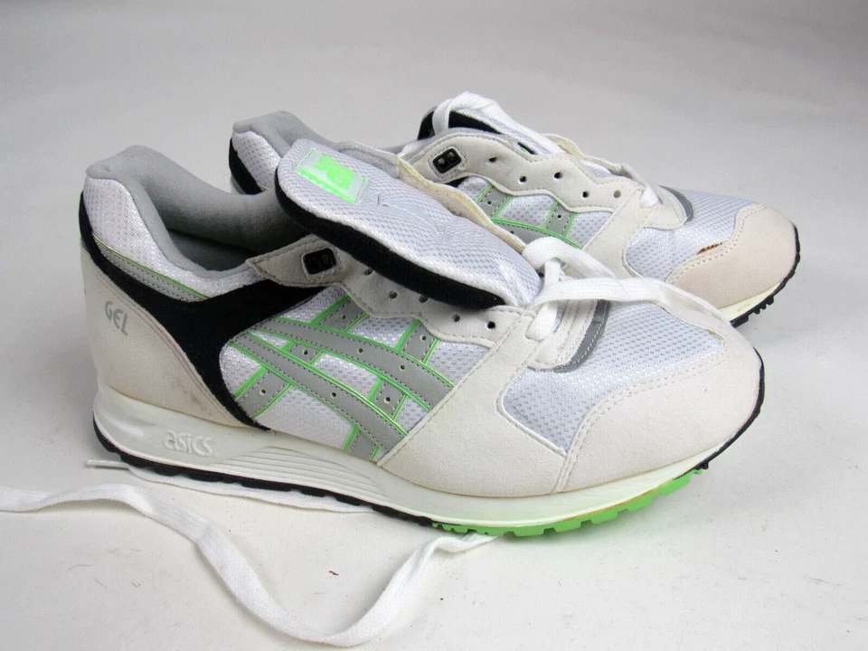 Tênis de corrida NOS vintage anos 90 Asics Gel TN-67 Gel-105 tamanho 9 masculino Lyte Saga Deadstock - Imagem 2 de 4