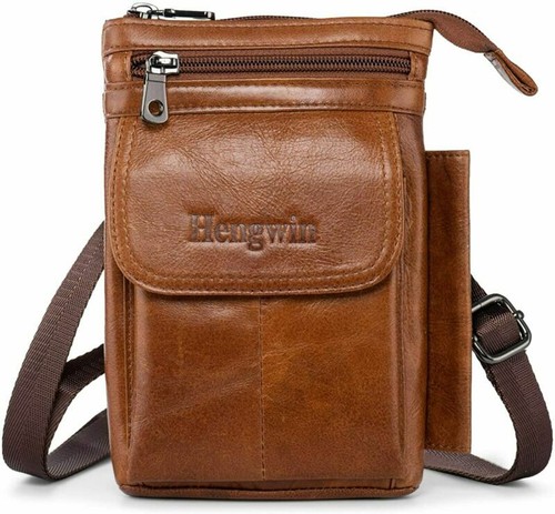 Hengwin Genuine Leather Cell Phone Bag 