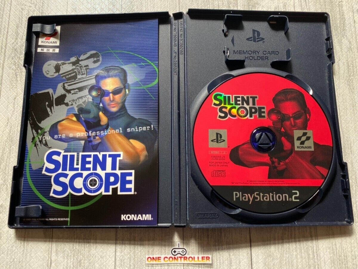 Sony PS 1 Time Crisis series & Gunbullet & Gunbarl & Silent Scope
