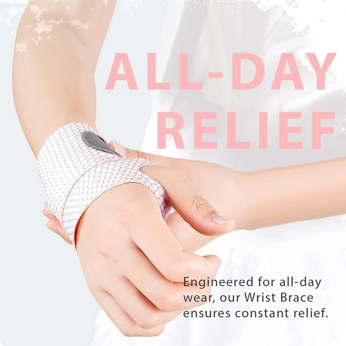 Ultra-Thin Wrist Brace Support for Carpal Tunnel, Pain Relief Arthritis Fitness - Bild 15 von 22
