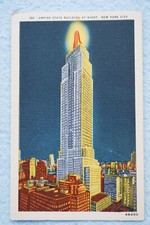 Empire State Building at Night - New York City