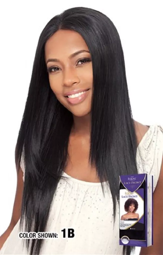 Synthetic lace front clearance wig freetress equal amerie