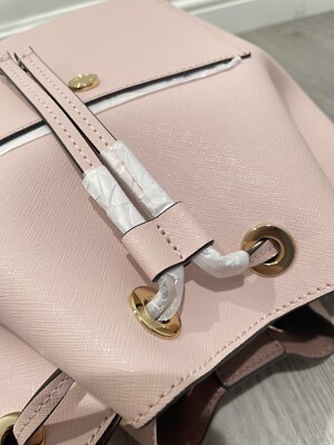 Michael Kors Greenwich 35T6GGRM2T Blossm/Drose MD Leather Bucket