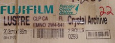 FujiFilm Fujicolor Crystal Archive Film Paper 20.3cmX186m 8"X610' Lustre FUJI