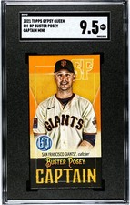 2021 Topps Gypsy Queen Buster Posey Captain Mini SGC 9.5 MINT+