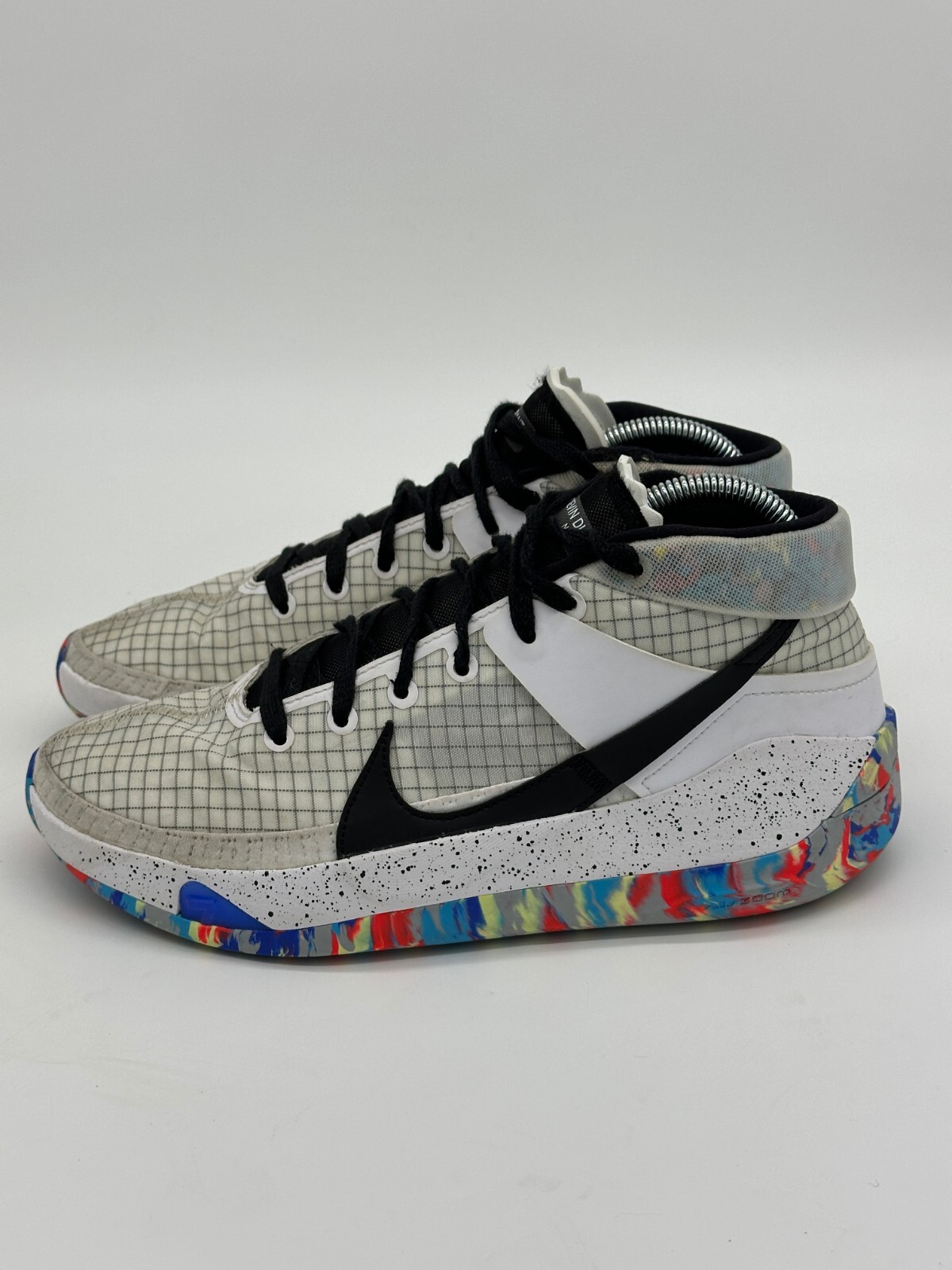 Nike Air Shoes Men 8 Gray Kevin Durant No.7 KD13 Sneakers Basketball
