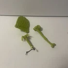 Rahzar Weapons/Accessories Lot TMNT Vintage Playmates 1991 100% Complete Jaw