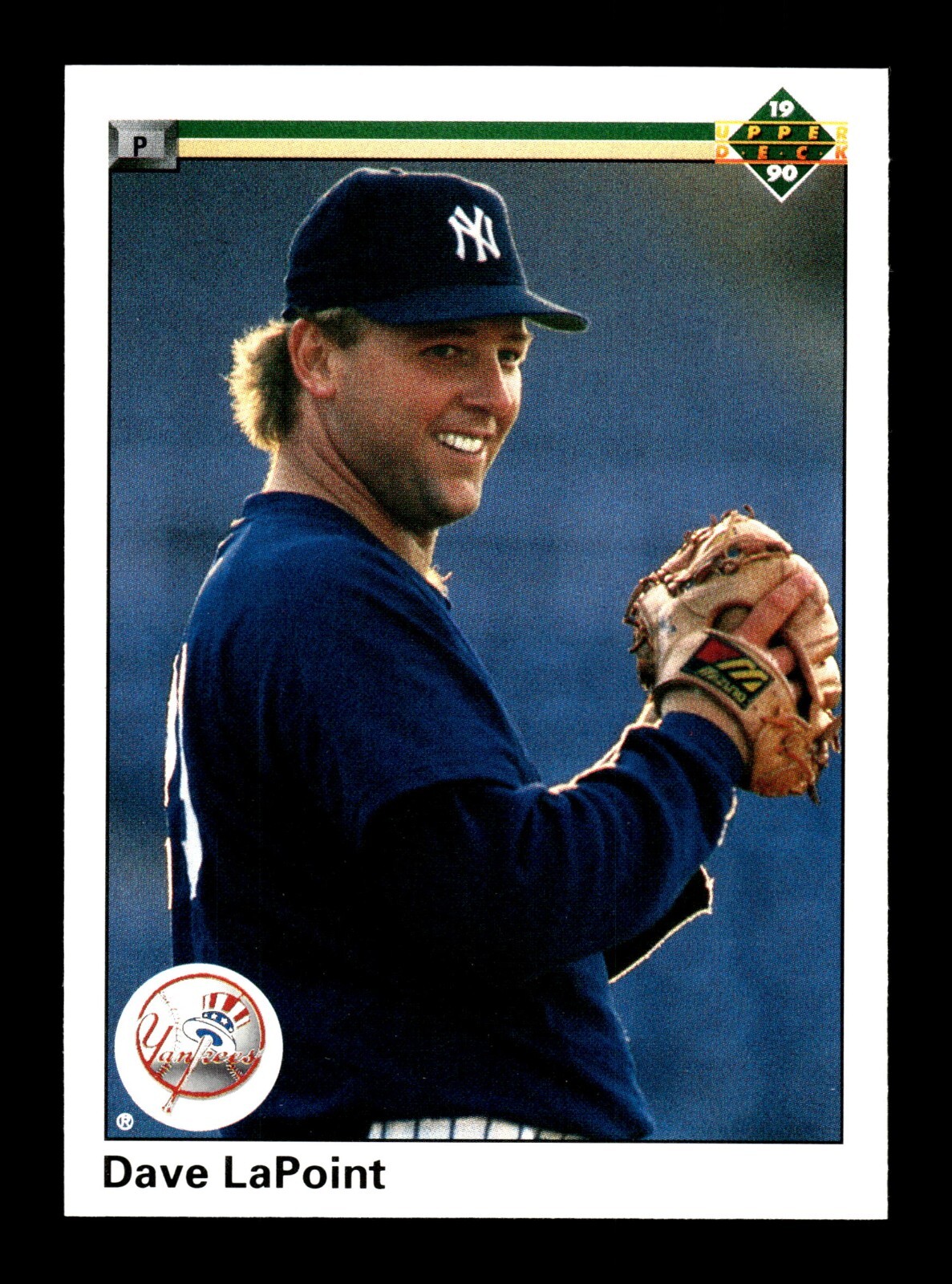 DAVE LAPOINT ⚾ 1990 Upper Deck Baseball #507 NY Yankees