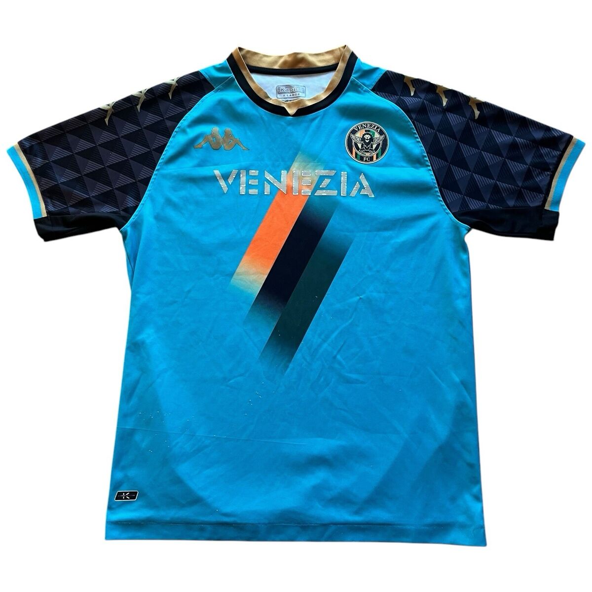 Venezia FC 2021/2022 Kappa Third Jersey XL Blue Gara YGI F3