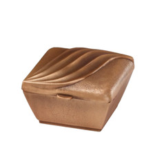 Ciotola acqua santa in bronzo tomba bollitore acqua santa cimitero