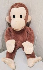 16" Kohls Cares Curious George Monkey Plush Toy Stuffed Animal brown