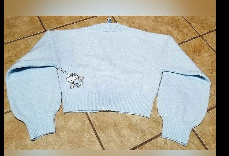 Forever 21 Angel Hello Kitty Knit Cardigan Sweater (Small) | eBay