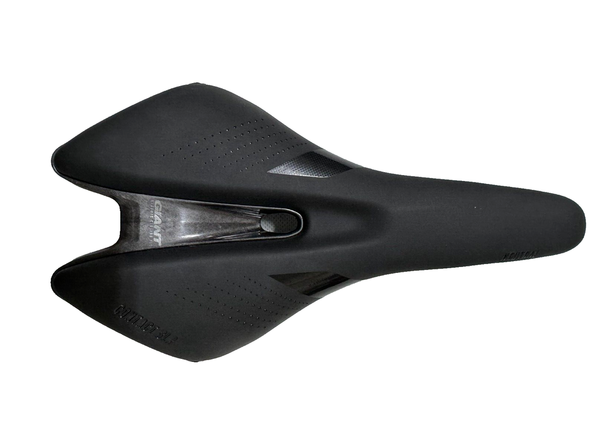 Giant Contact SLR Neutral Bicycle Bike Saddle Black/Black Carbon 