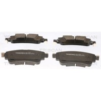 Bremsbelagsatz, Scheibenbremse Triscan 8110 29185 FüR Audi Vw, Hinterachse
