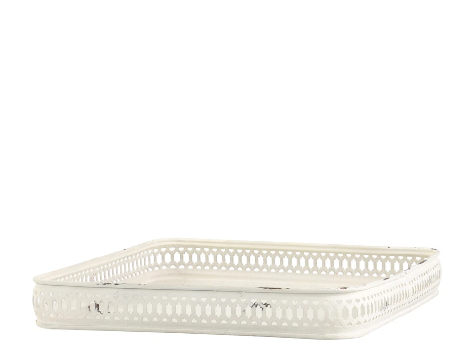 Tablett mit Dekorkante von Chic Antique