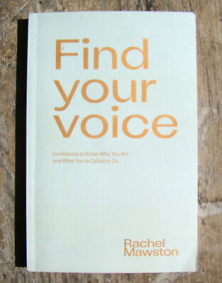 Find Your Voice ~2023~ Rachel Mawston SIGNED Women Unique Identity Gender Power