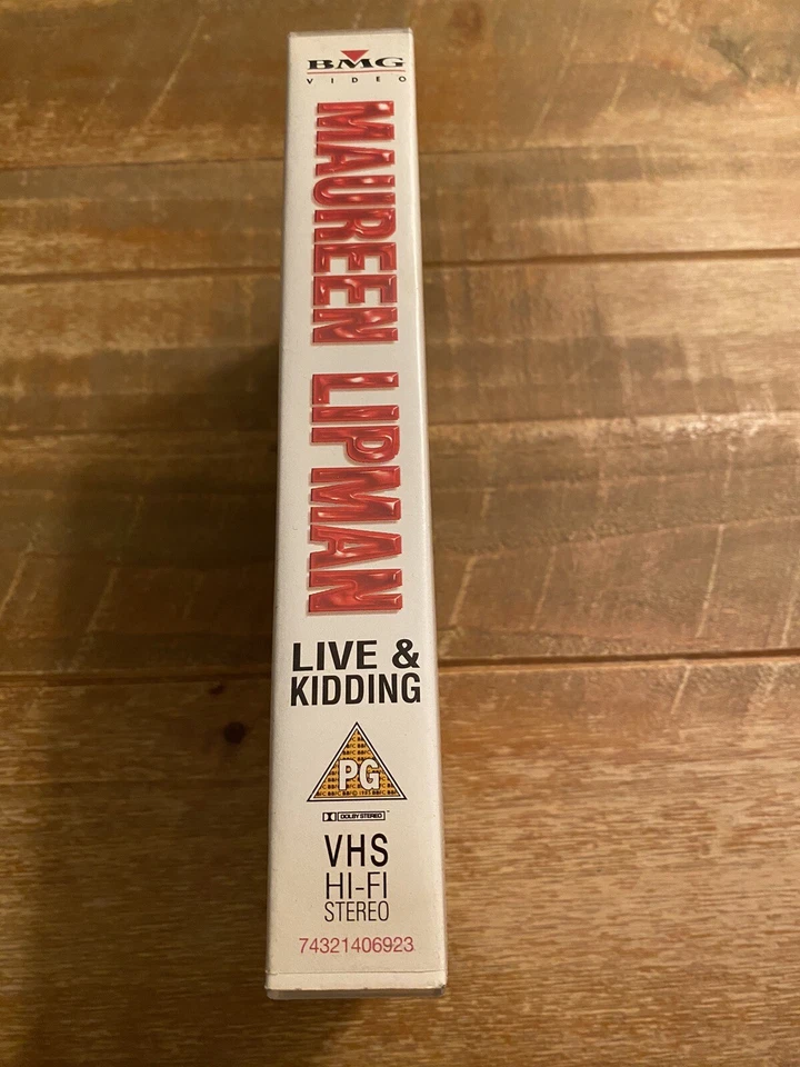 Maureen Lipman Live And Kidding VHS Video Stand Up Comedy - Image 3 of 4