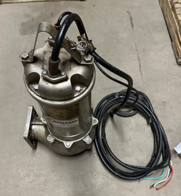 #ad Stancor Pumps SS 500 Submersible Vortex Sewage Pump 3 Phase 60Hz 7.8Amp $1050.00