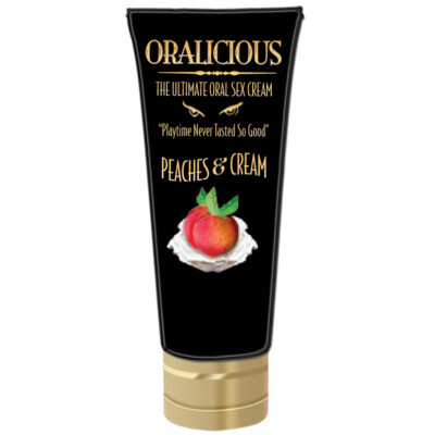 Oralicious The Ultimate Oral Sex Flavored Peaches & Cream 2oz