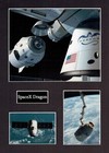 SPACEX Dragon 1 16 x 12 Photo Montage Display A, ISS Space EXPLORATION Falcon 9