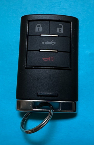 OEM 2008-2013 CHEVROLET CORVETTE SMART KEY REMOTE FOB 4 BUTTONS DRIVER 1 ~MINT!! - Picture 2 of 6