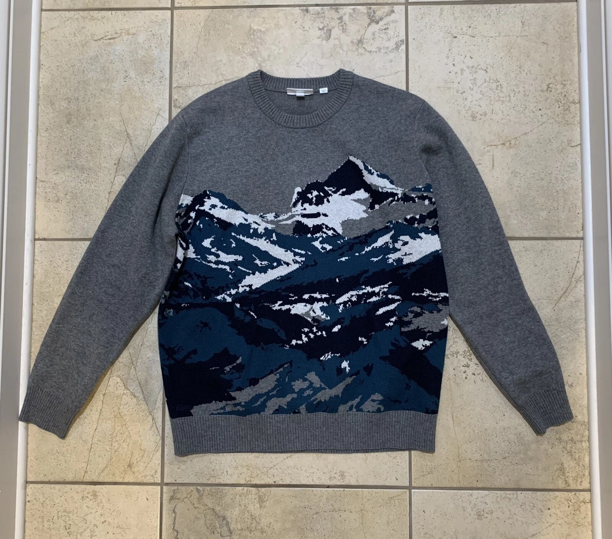 Lacoste Mountain Print Sweater XL
