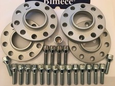 ALUFELGEN SPURVERBREITERUNG X 4 + SCHL�SSER F�R BMW E23 E31 E32 E38 7 18mm S BIMECC M12 72.6
