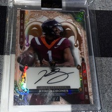 2024 Wild Card 7 Card Studs Kyron Drones  VT Joker Refractor Autograph 1/1