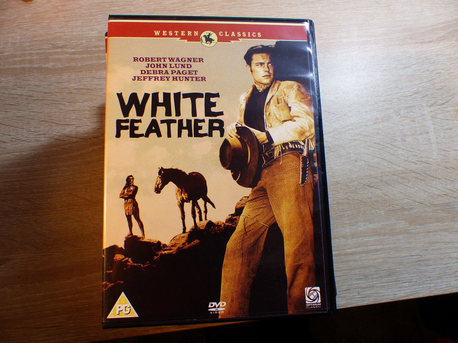 White Feather DVD (2010) Robert Wagner, Webb (DIR) cert PG- UNPLAYED