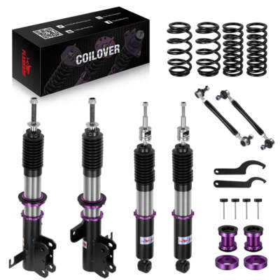 Coilovers For 2013-2015 Chevy Malibu Suspension Kit Adjustable Damping Height