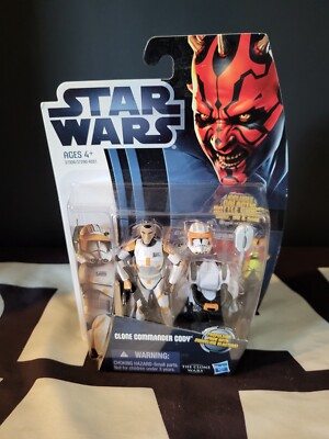 Clone Commander Cody CW7 2012 STAR WARS The Clone Wars TCW MOC NEW